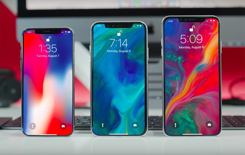 Діагональ дисплея iPhone XS становить 5,8 дюйма, XS Max - 6,5 дюйма