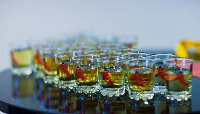 Перцева настоянка для прийому всередину