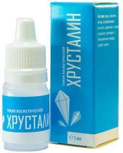 Хрусталіна застосовується при дегенеративних змінах кришталика і зменшує втому очей