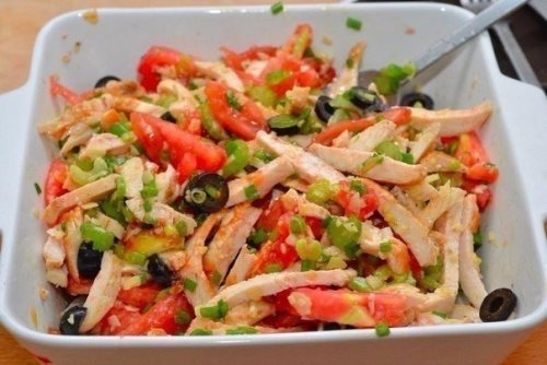 Салат з курки