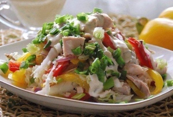 Салат «Курочка-Снігуронька»