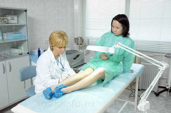 Операція проводиться по краях виразки