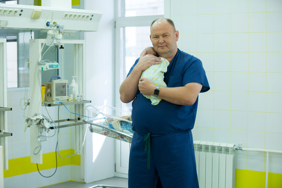 Юрій Козлов, завідувач Центром хірургії та реанімації новонароджених (Іркутськ)