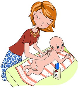 Колір шкіри немовляти може бути як злегка рожевим, жовтим, бурим або і пурпурно червоним